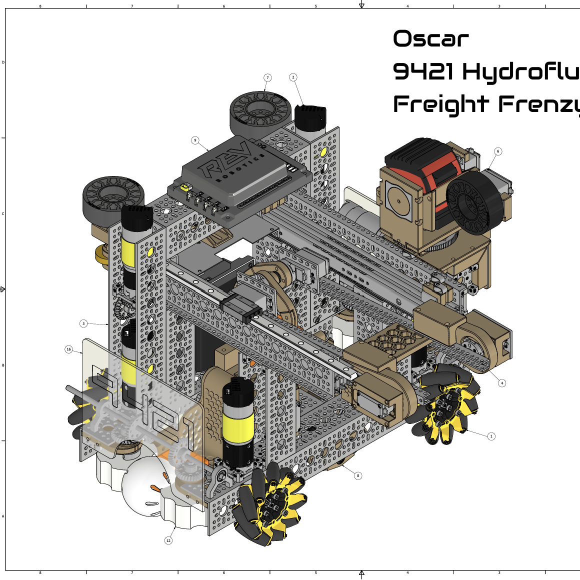 First robot CAD